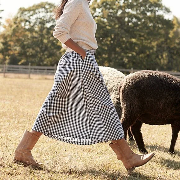 Ivylee Copenhagen ~Handmade Dark Brown Simone Mid-Calf Boots in size 7.5- 8 - Picture 15 of 16